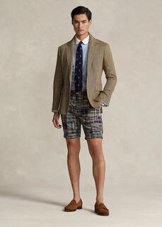 8,5-дюймовые шорты Madras в стиле пэчворк Ralph Lauren