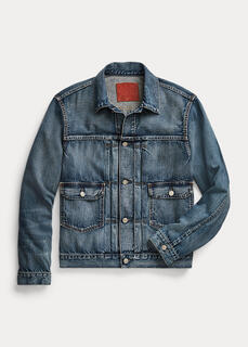 Джинсовая куртка Overdale цвета индиго Ralph Lauren