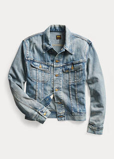 Джинсовая куртка Leeland Indigo Trucker Ralph Lauren