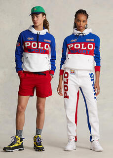 Худи из флиса Polo Sport Ralph Lauren