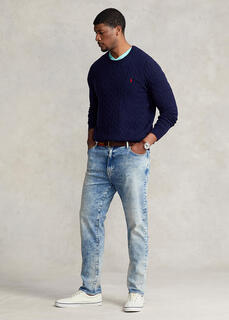 Узкие джинсы прямого кроя Varik Ralph Lauren