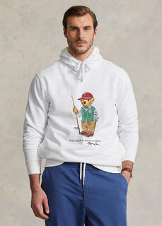 Худи из флиса Polo Bear Ralph Lauren