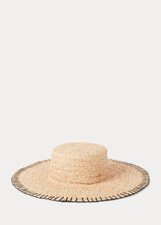 Солнечная шляпа из рафии Ralph Lauren