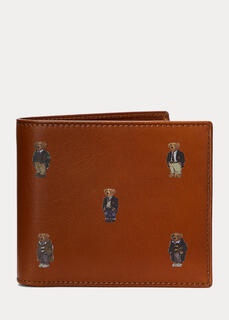 Кожаный бумажник Polo Bear Ralph Lauren