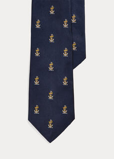 Галстук Anchor Silk Repp Club Ralph Lauren