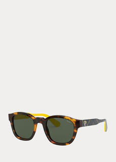 Солнечные очки в клетку Heritage Collegiate Ralph Lauren