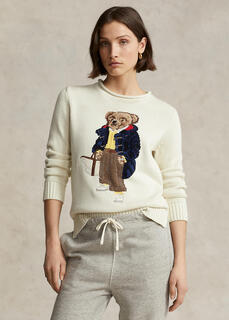 Хлопковый свитер Polo Bear Ralph Lauren