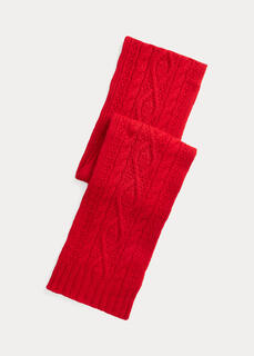 Кашемировый шарф ажурной вязки Ralph Lauren