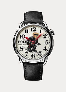 Часы Ski Polo Bear 42 мм из стали Ralph Lauren