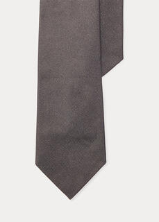 Шелковый репсовый узкий галстук Ralph Lauren