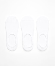 3 пары хлопчатобумажных спортивных носков OYSHO, белый