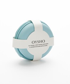 Набор накладок и наклеек на соски OYSHO, бледно-голубой
