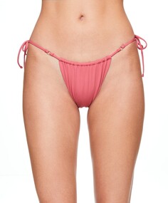 Узкие трусики-бикини бразилиана с завязками OYSHO, розовый
