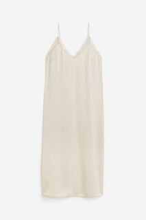 Платье H&amp;M Strapless, светло-бежевый H&M