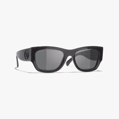Солнцезащитные очки Chanel Rectangle, серый