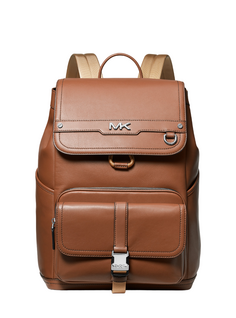 Рюкзак Michael Kors Varick Leather Backpack, коричневый