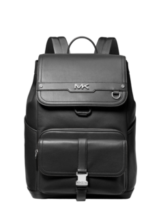 Рюкзак Michael Kors Varick Leather Backpack, черный