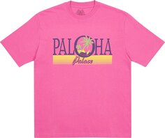 Футболка Palace Paloha T-Shirt &apos;Pink&apos;, розовый