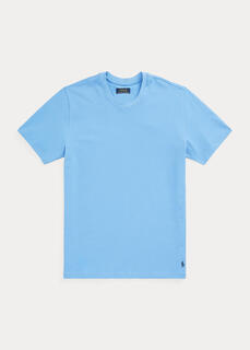 Трикотажная рубашка для сна из пике Ralph Lauren