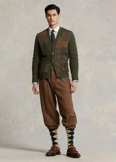 Брюки в клетку Wool Plus Twos Suit Ralph Lauren