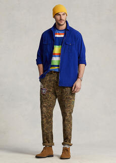 Классические брюки карго с камуфляжным кроем Ralph Lauren