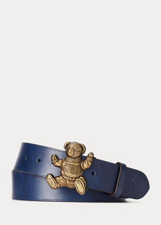 Кожаный ремень Polo Bear Ralph Lauren