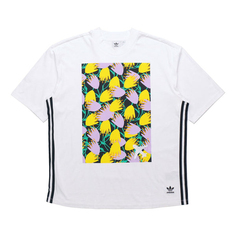 Футболка Adidas originals GRAPHIC Flowers Short Sleeve White, Белый