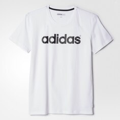 Футболка Adidas M CE LOGO T, белы/черный