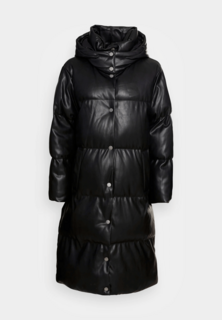 Пальто утепленное Guess Emilie Long, черный (Размер S)
