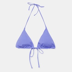 Лиф Pull&amp;Bear Triangle Bikini, синевато-голубой
