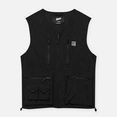 Жилет Pull&amp;Bear Stwd Multi-pocket Utility, черный