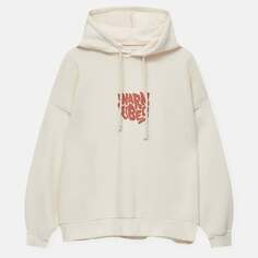 Худи Pull&amp;Bear Warm Vibes, бежевый