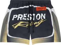 Шорты Heron Preston Preston Racing Dry Fit Short &apos;Black/Yellow&apos;, черный