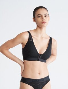 Внутренний бюстгальтер без косточек для беременных на легкой подкладке Calvin Klein, черный
