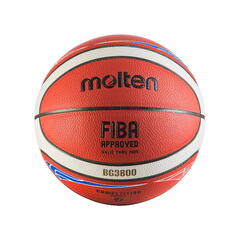 Баскетбольный мяч Molten BG3800 FFBB, апельсин/апельсин/апельсин