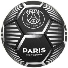 Футбольный мяч Paris Saint-Germain черный металлик PSG, черный