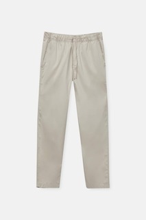 Брюки Pull &amp; Bear Lightweight Poplin, бежевый