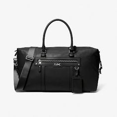 Дорожная сумка Michael Kors Varick Leather Duffel, черный