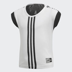 Футболка Adidas Star Wars K, белый/черный