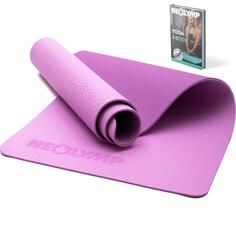 Коврик для йоги - Сиреневый NEOLYMP, фиолетовый/серый антрацит