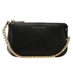 Сумка кросс-боди Michael Kors Jet Set Medium Chain Pouchette, черный