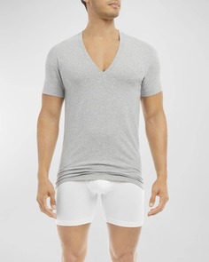 Мужская футболка Dream Stretch с глубоким v-образным вырезом 2Xist