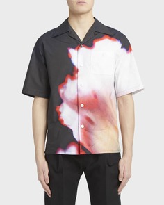 Мужская рубашка Solarized Flower Camp Alexander McQueen