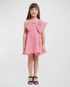 Платье Stefania для девочек с преувеличенным бантом, размер 7–14 Bardot Junior