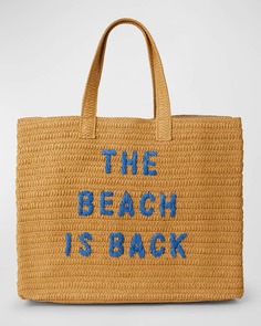 Соломенная большая сумка The Beach is Back BTB Los Angeles