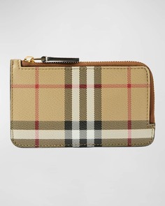 Кошелек Somerset Check на молнии Burberry