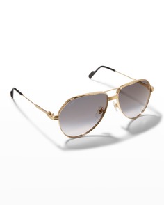 Солнцезащитные очки-авиаторы Gradient Metal Cartier
