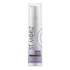 St.Moriz Professional Tanning Mousse Мусс автозагар темный 200мл