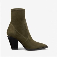 Ботинки MICHAEL Michael Kors Dover Faux Suede Ankle, оливковый