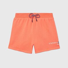 Шорты Tommy Hilfiger Kids&apos; Knit Logo, оранжевый